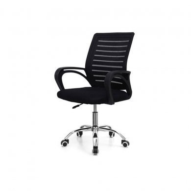 SMART-828 PCTop Cadeira de Escritório Smart Preta
