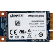 Kingston SSD mSATA 6Gbs 480GB mS200 Leitura 530MB/s e Gravação 340MB/s
