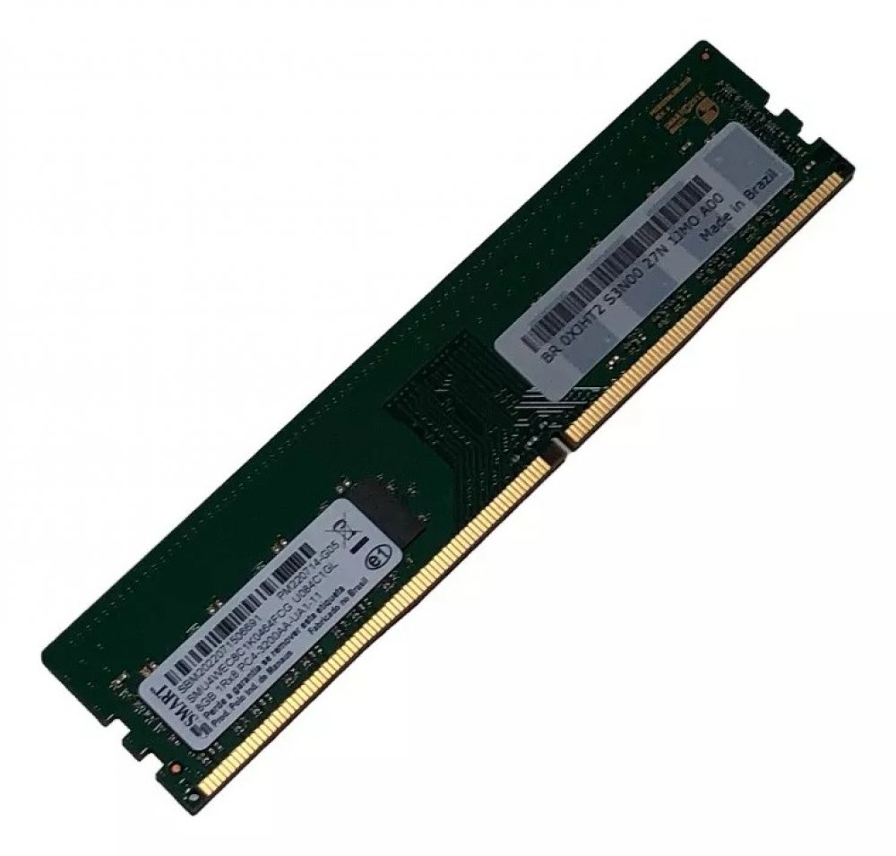 SMU4WEC8C1K0464FCG Smart Memória 8GB DDR4 3200Mhz Unbuffered DIMM