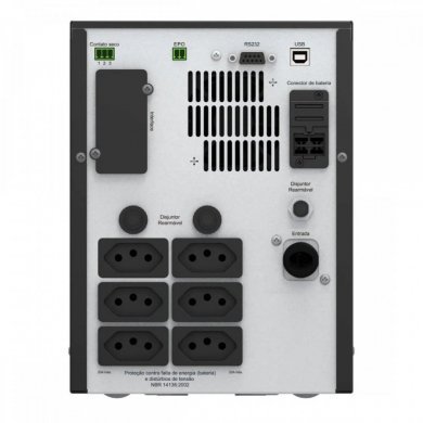 SMV3000CA-BR Nobreak APC Smart-UPS 3000VA Monofásico 115V