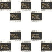 10x HC245 Transceptor de barramento octal saída três estad CMOS SOIC-20