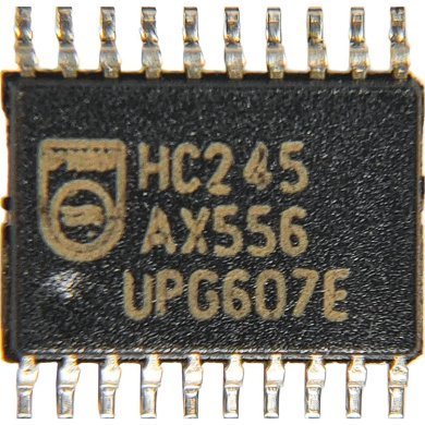 SN74245HCPWR 10x HC245 Transceptor de barramento octal saída três estados