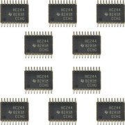 10x Ci HC244 Buffer de 8 canais CMOS TTL SOIC-20 