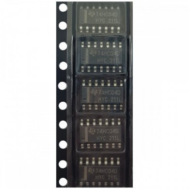 SN74HC04D CI inversor 74HC04D HEX SOIC14 SMD (Kit 5x und)