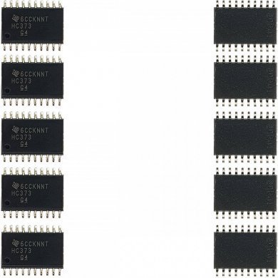 SN74HC373DWR CI HC373 trava transparente SOIC20 SMD (Kit 5x und)