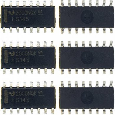 SN74LS145DR CI LS145 decodificador SOIC16 SMD (Kit 3x unidades)
