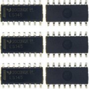 CI LS145 decodificador SOIC16 SMD (Kit 3x unidades) K