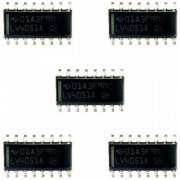 CI LV4051A multiplex SMD SOIC16 (Kit 5x unidades) 8 channel  ...