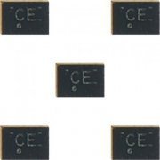 5x Porta Lógica AND SN74LVC1G08 1 CH 2 entradas SON-6 1.45 x 1.00 mm, marcação no componente: CE