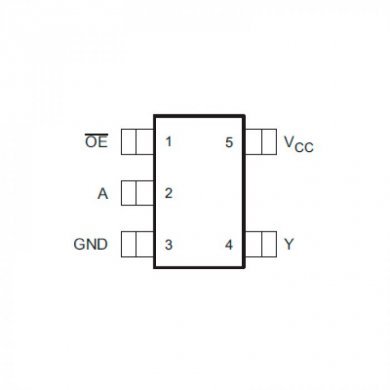 IC BUS BUFF TRI-ST N-INV SOT23-5