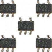 5x Porta Lógica OR SN74LVC1G32DCKR CG5 SC70-5 0.8 x 0.8 mm 