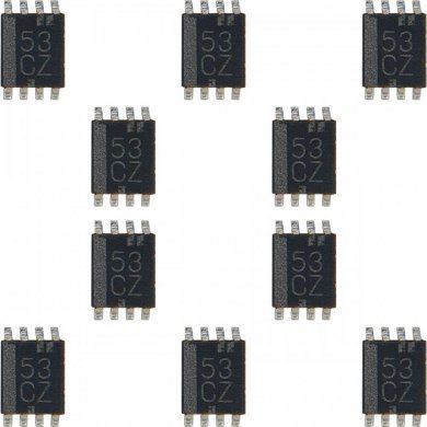 SN74LVC2G53DCUR 10x SN74LVC2G07 53 CZ CI chave analogica 1 canal SOT-23-6