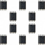10x SN74LVC2G07 53 CZ CI chave analogica 1 canal SOT-23 marcação de lote no componente: 53 CZ