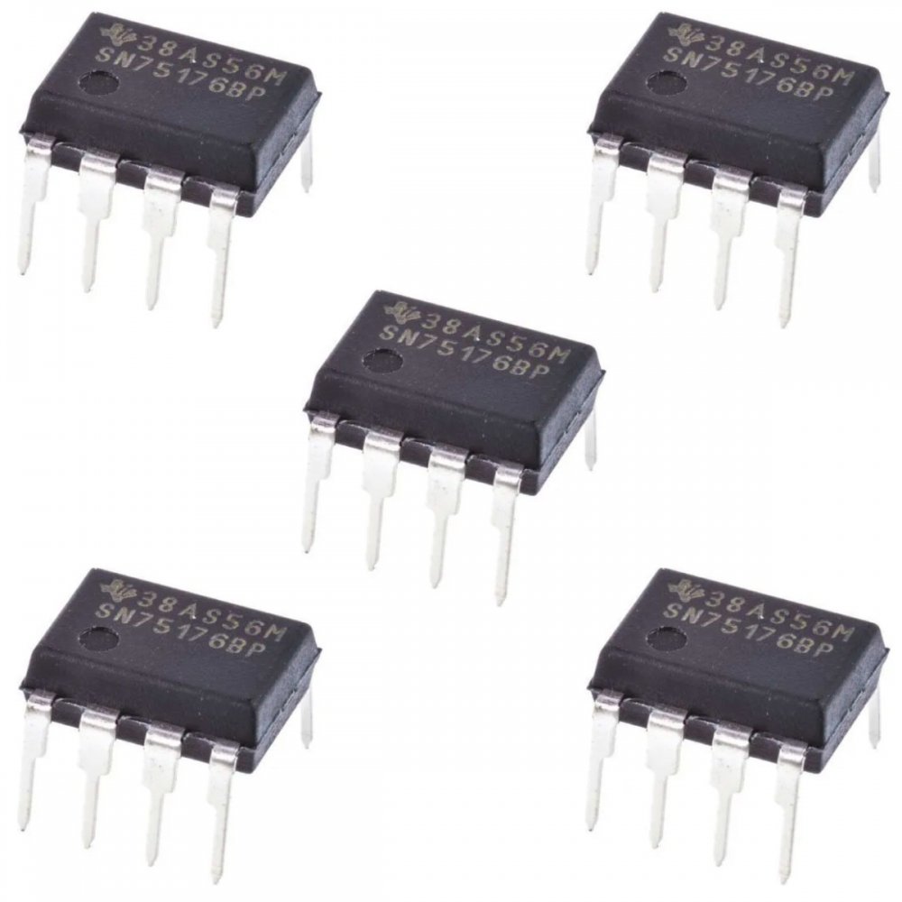 SN75176BP CI de Interface RS422 e RS485 DIP8 (kit com 5 und) SN75176BP CI de Interface RS422 e RS485 DIP8 (kit com 5 und)
