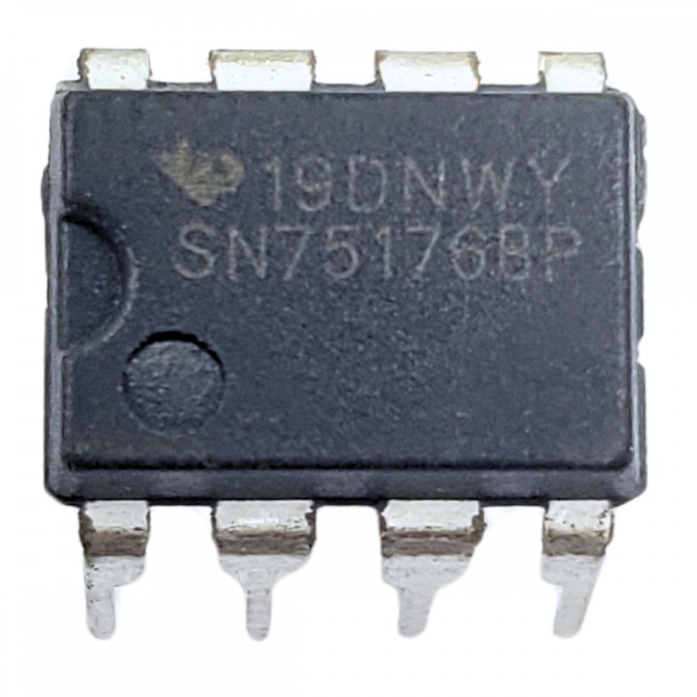 SN75176BP CI de Interface RS422 e RS485 DIP8 (kit com 5 und) SN75176BP CI de Interface RS422 e RS485 DIP8 (kit com 5 und)