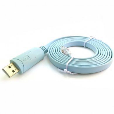 SN-062370-FT232 Cabo USB RJ45 Console RS232 1.5m com FTDI