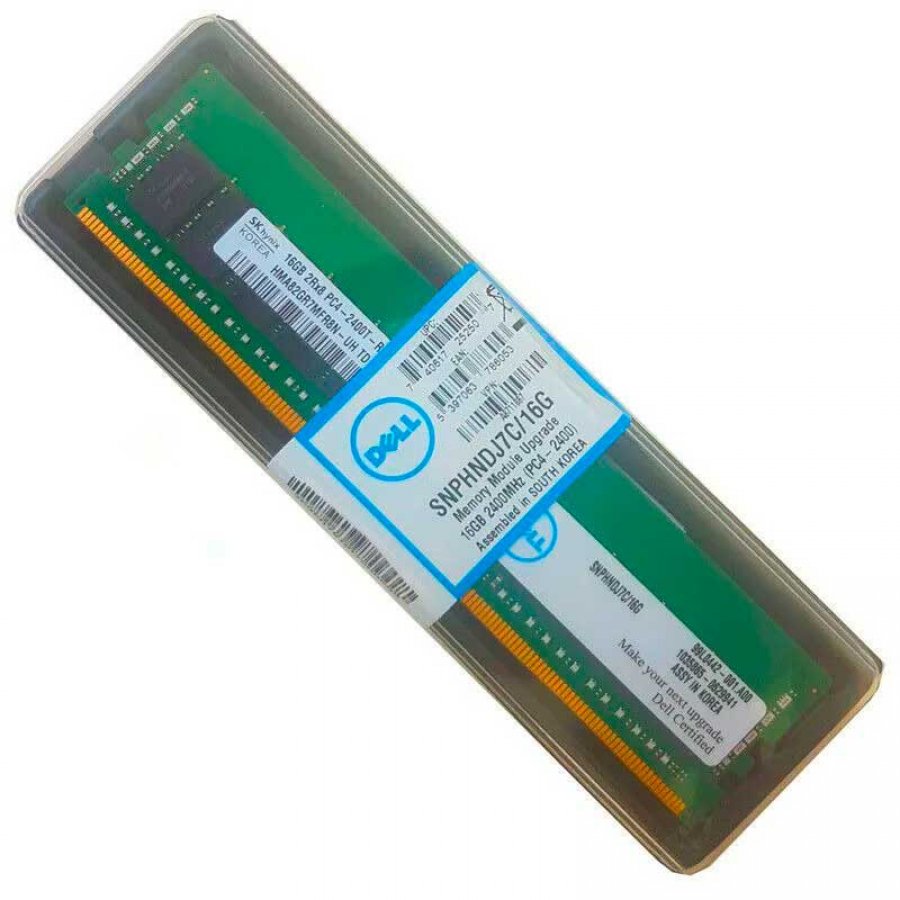 SNPHNDJ7C/16G DELL memoria 16GB DDR4 2400Mhz ECC Registrada