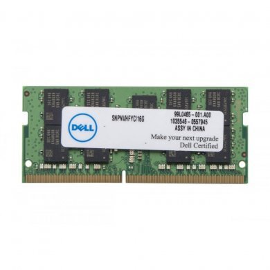 SNPNVHFYC/16G Dell Memória 16GB DDR4 2400MHz ECC SODIMM