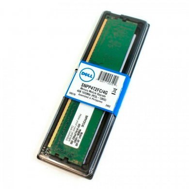 SNPP4T2FC/4G DELL Memoria 4GB DDR3L 1600Mhz ECC CL11 1Rx8
