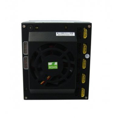 SNT-3051SS Sunnytek Backplane Enclosure Athena Power 5 Baias