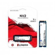 Foto de SNV2S/1000G KINGSTON SSD NV2 1TB M.2 NVME PCIE 4.0 LEITURA 3500MB/S E GRAVAÇÃO 2100MB/S