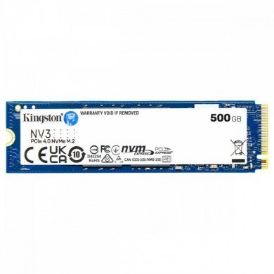 Kingston SSD NV3 500GB M.2 NVMe PCIE 4.0