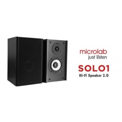 SOLO1 Microlab Caixa de Som Hi-Fi 2.0 60W RMS