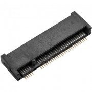 Conector SSD M.2 NGFF B-Key 5+6 H=2.7 GF 67 pinos 12013-00151700