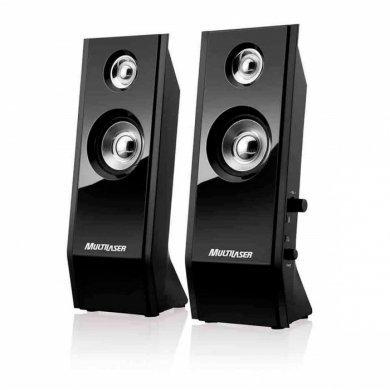SP091 Multilaser Caixa de Som Shadow 20 USB 8W RMS