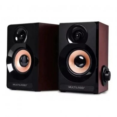 SP261 Multilaser Caixa de Som Shadow 2.0 USB 6W RMS