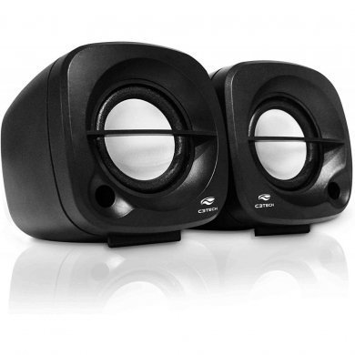 SP-303BK C3 Tech caixa de som USB 2.0 3W cor preto
