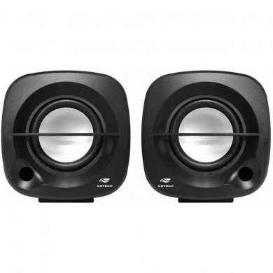 SP-303BK C3 Tech caixa de som USB 2.0 3W cor preto