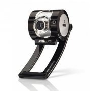 Web Cam Philips Resolução de 1.3MP com Microfone e Função Especial de Detecção Automática de Movimentos, Corri