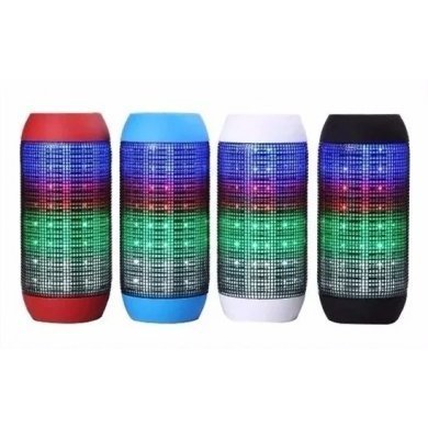 SPEAKER-PULSE Caixa de Som Pulse Led Bluetooth Portátil