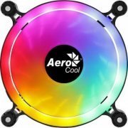 Aerocool Cooler Fan Auxiliar Spectro 120mm FRGB 120x120x25mm 1000 RPM 3,6W - Conexão Molex