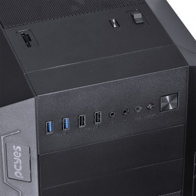 SPIPTO7C3FCA2 PCYes Gabinete Spirit Mid Tower Preto