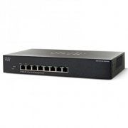 Switch Cisco Gerenciável SF300 8 portas 8 x RJ-45 10/100Base-TX Network LAN