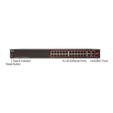 SRW224G4-K9-NA Switch Cisco SF 300-24 24x 10/100 ports