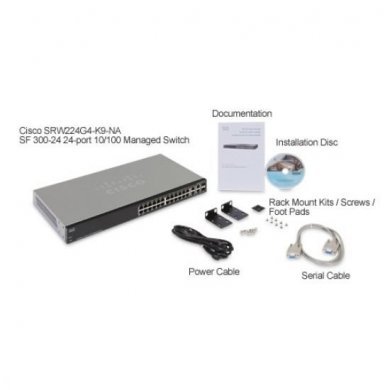 SRW224G4-K9-NA Switch Cisco SF 300-24 24x 10/100 ports