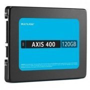 MULTILASER SSD Axis 400 120GB 2.5Pol SATA3 Leitura 400MBs / Gravação 400MBs