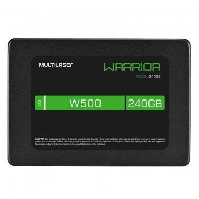 SS210 MULTILASER Warrior SSD 240GB SATA III 6gbs 2.5 Polegadas