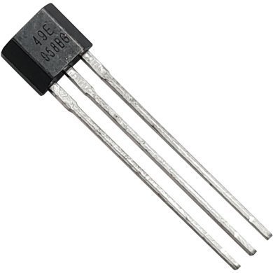 SS49E Sensor de efeito hall 3.0V ratiometric TO-92
