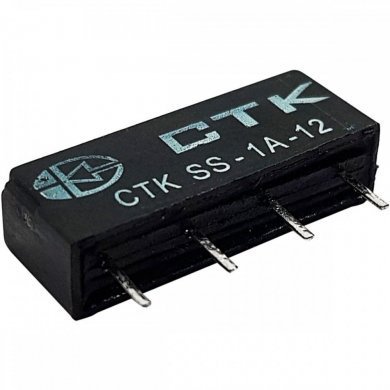 Relé estado solido 12V 1A 4 terminais (Kit 2 und)