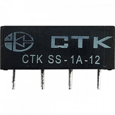 Relé estado solido 12V 1A 4 terminais (Kit 2 und)