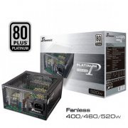 Fonte Seasonic Fanless  400w Reais 80 Plus Platinum PFC Ativo Sem Ruído