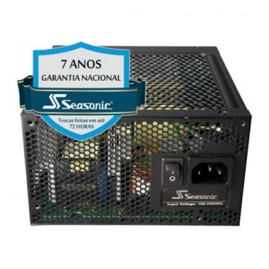SS-460FL2 Fonte Seasonic Fanless 460W Reais