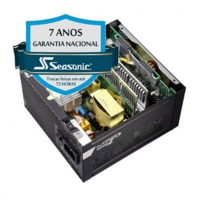 SS-460FL2 Fonte Seasonic Fanless 460W Reais