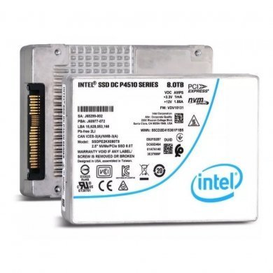 SSDPE2KX080T801 Intel SSD P4510 Series 8TB PCIE3.1 x4 TLC