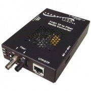 Conversor de Mídia Transition Networks 1x RJ-48 Network, 1x ST Network - T1/E1 - External, Remote Managed T1 C