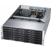 Super Storage Supermicro 48Tb 24 Baias 2x Xeon E5-2670V2 2.5Ghz, Memória DDR3 1600MHz 64Gb, 12x HD 4TB SAS 7.2